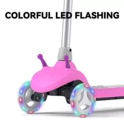 Gobazaar K3 Electric Scooter (Rose pink) 0